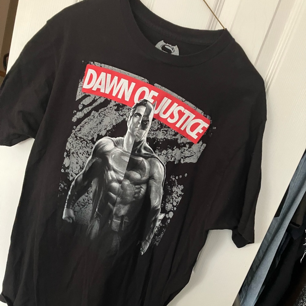 Dawn of Justice Superman v. Batman Print T-Shirt